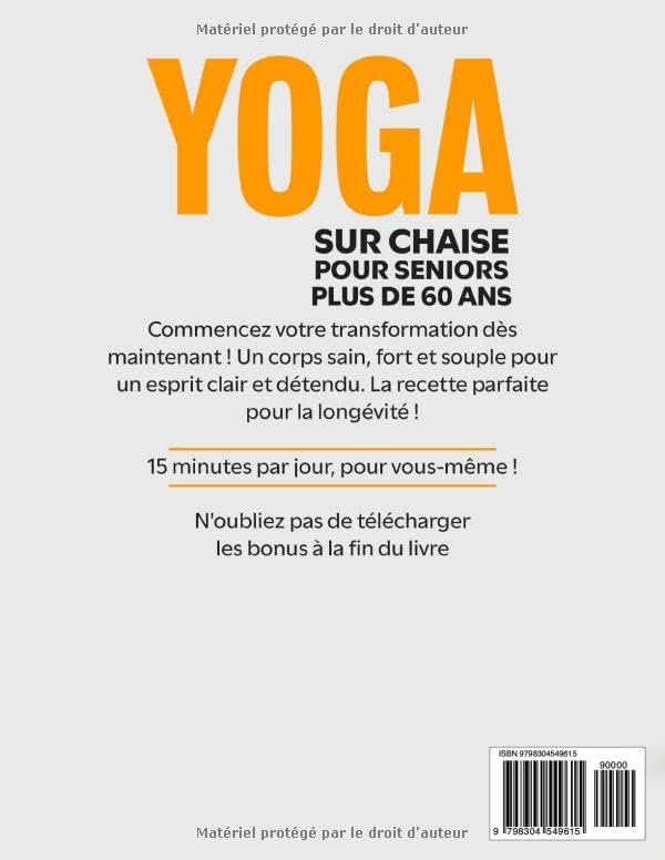 Yoga sur Chaise pour Seniors 60+ - Défi 28 Jours avec Vidéos – Image 2