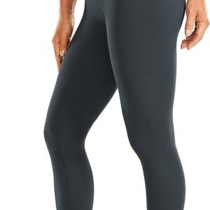 CRZ YOGA Legging Polaire Brossée Femme – Taille Haute Chaud pour Yoga d&rsquo;Hiver