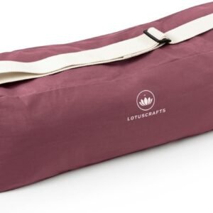 LOTUSCRAFTS Sac de Yoga en Coton Bio Pune – Équitable & Écologique, Certifié GOTS