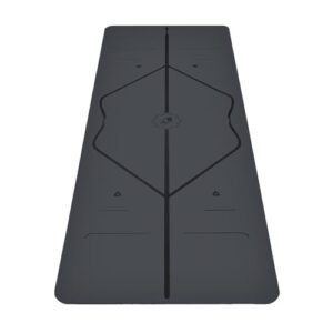 Tapis de Yoga LIFORME Original 4,2mm – Caoutchouc Naturel Alignement Lignes Directrices