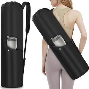 Sac de Transport Yoga TOPLUS – Sac à Dos Imperméable avec Poche Tapis & Bouteille