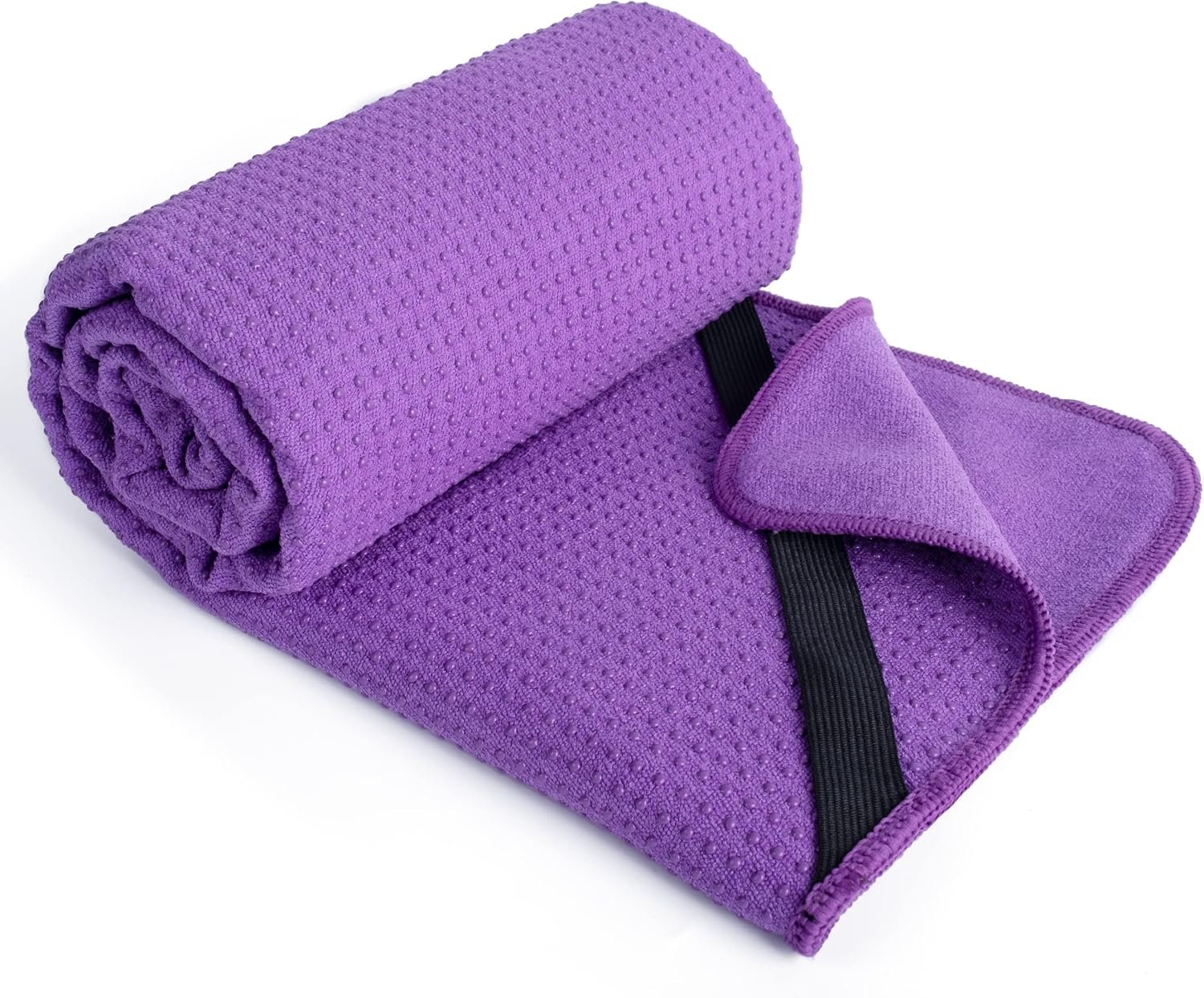 Serviette Yoga Microfibre TOPLUS – Absorbante Séchage Rapide 183x61cm Antidérapante