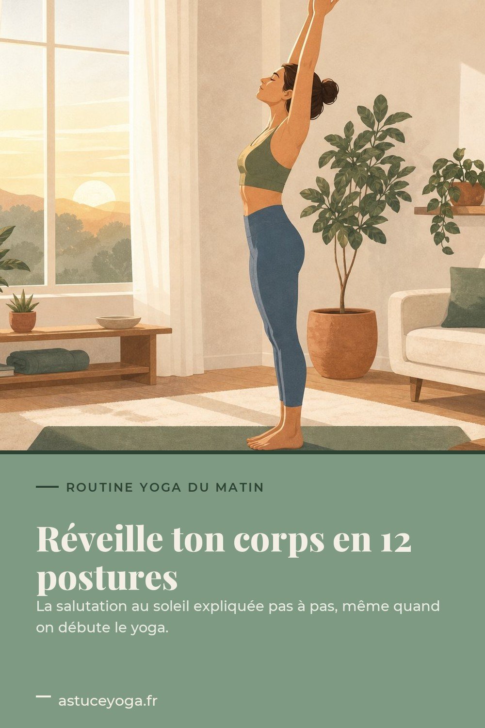 Salutation au soleil, enchaînement dynamique