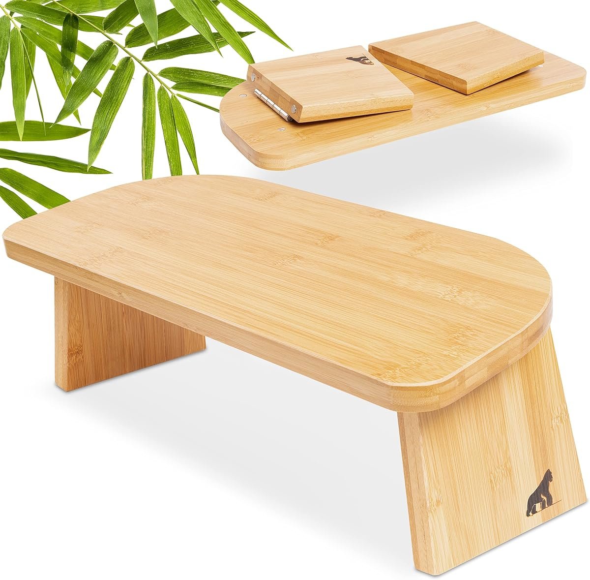 MY FAT GORILLA Banc de méditation pliable en bambou, tabouret seiza ergonomique