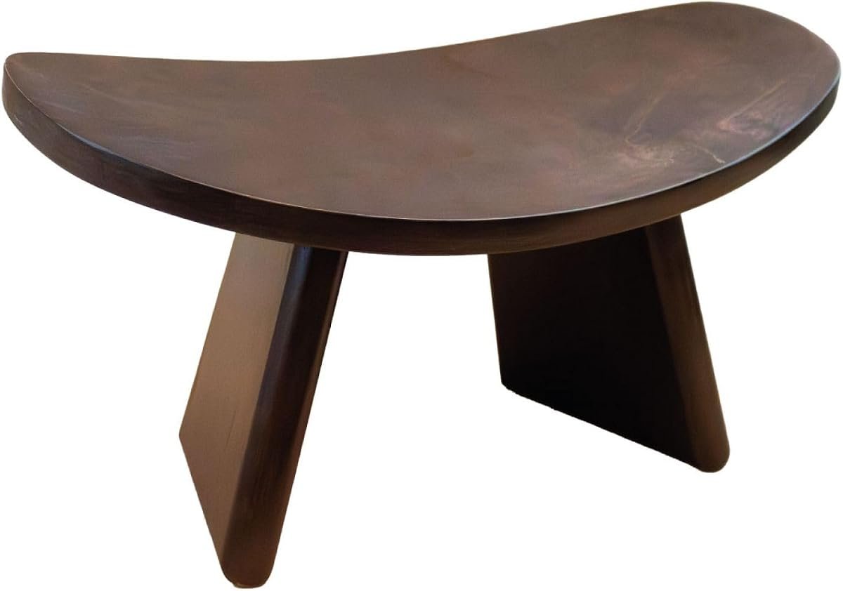 Vivezen Banc de méditation démontable en bois d'hévéa, tabouret seiza
