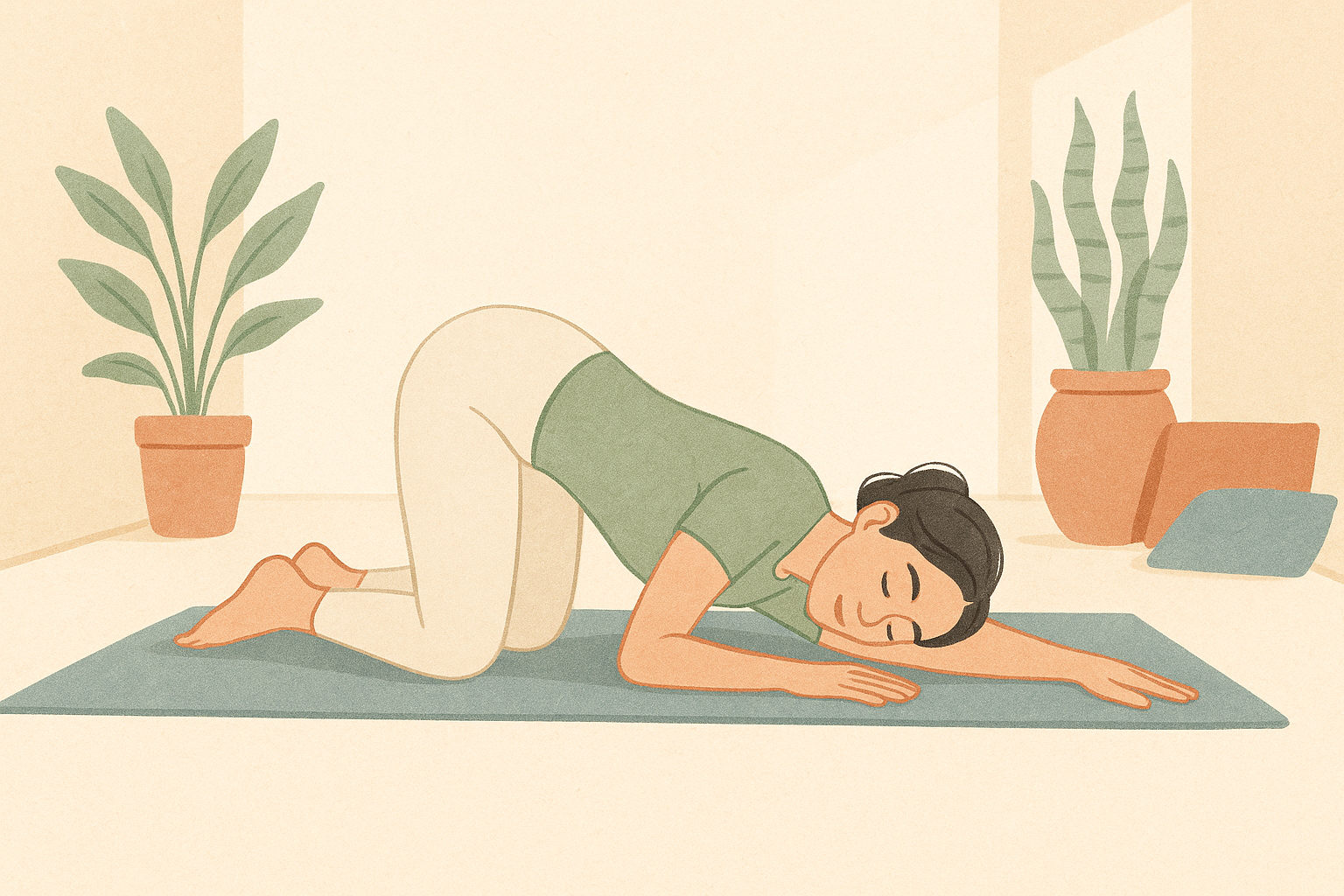 Posture du fil dans l'aiguille pour les épaules