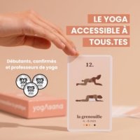 Cartes Yoga YogAsana Yin Yoga – 80 Cartes Illustrées Français