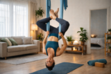 Yoga Aérien à Domicile : Guide Complet pour Débuter le Fly Yoga Chez Soi